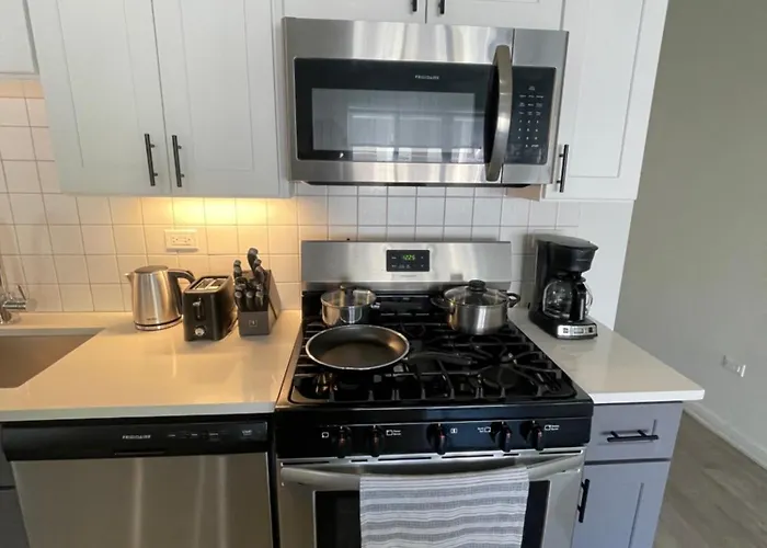 Stylish Shared Minutes From Downtown Chicago, 1bedroom And Shared Access Guest house